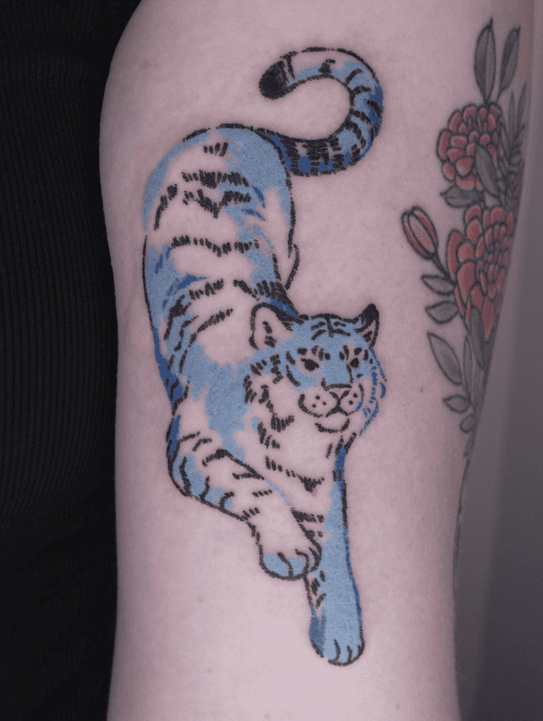 Maltese Tiger Tattoo