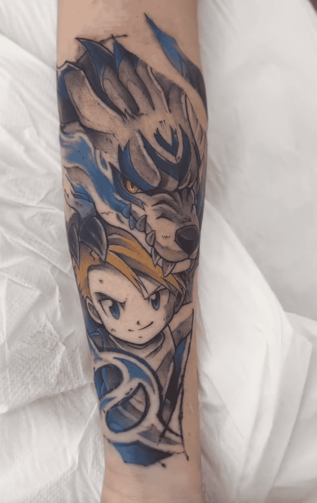 Matt Digimon Tattoo
