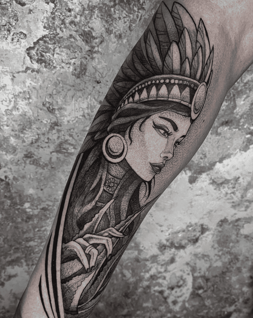 Mayahuel Human Aztec Mythology Tattoo