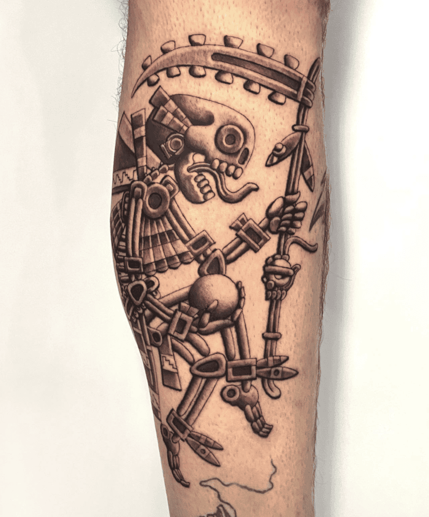 Mictecacihuatl Schyte Aztec Mythology Tattoo