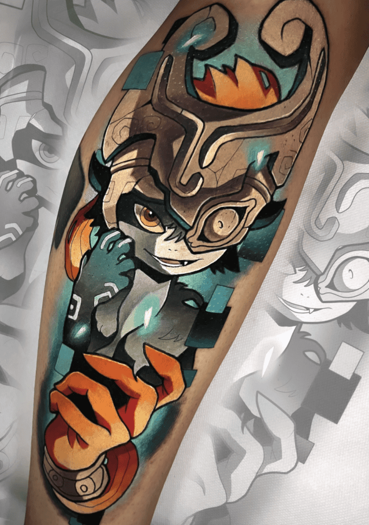 Midna Imp Legend of Zelda Tattoo