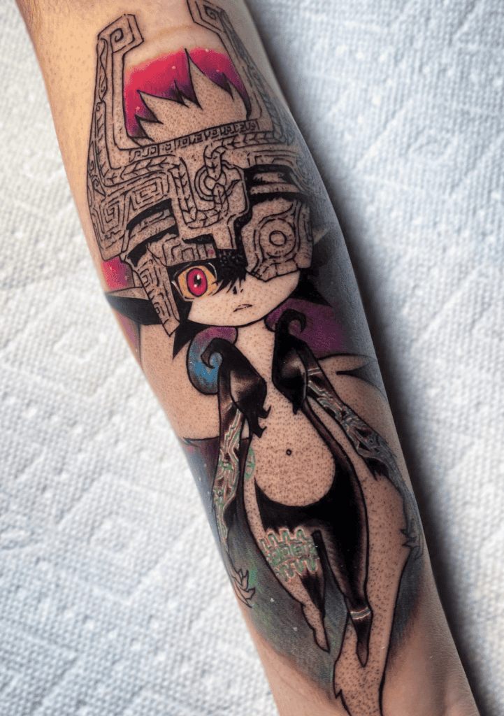 Midna Legend of Zelda Tattoo