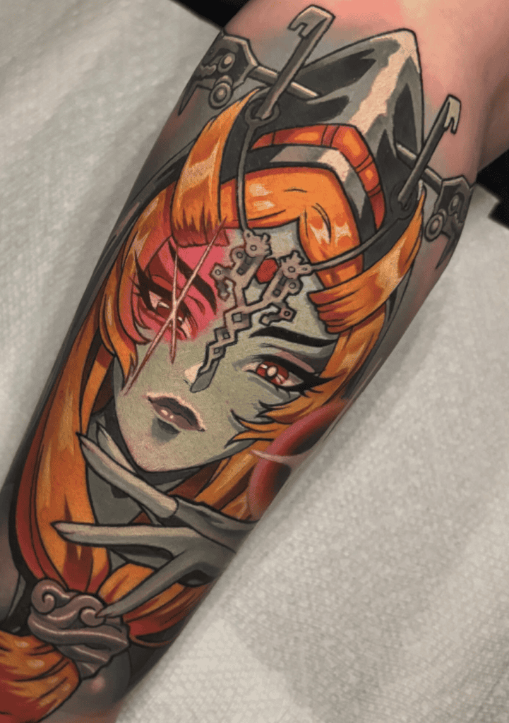 Midna Queen Legend of Zelda Tattoo