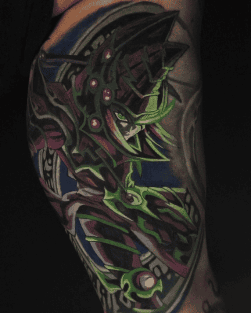 Miscellaneous Dark Paladin Yu-Gi-Oh! Tattoo