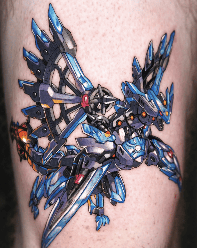 Miscellaneous Drytron Alpha Thuban Yu-Gi-Oh! Tattoo