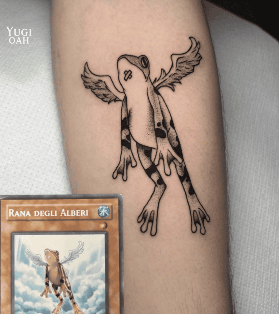 Miscellaneous Treeborn Frog Yu-Gi-Oh! Tattoo