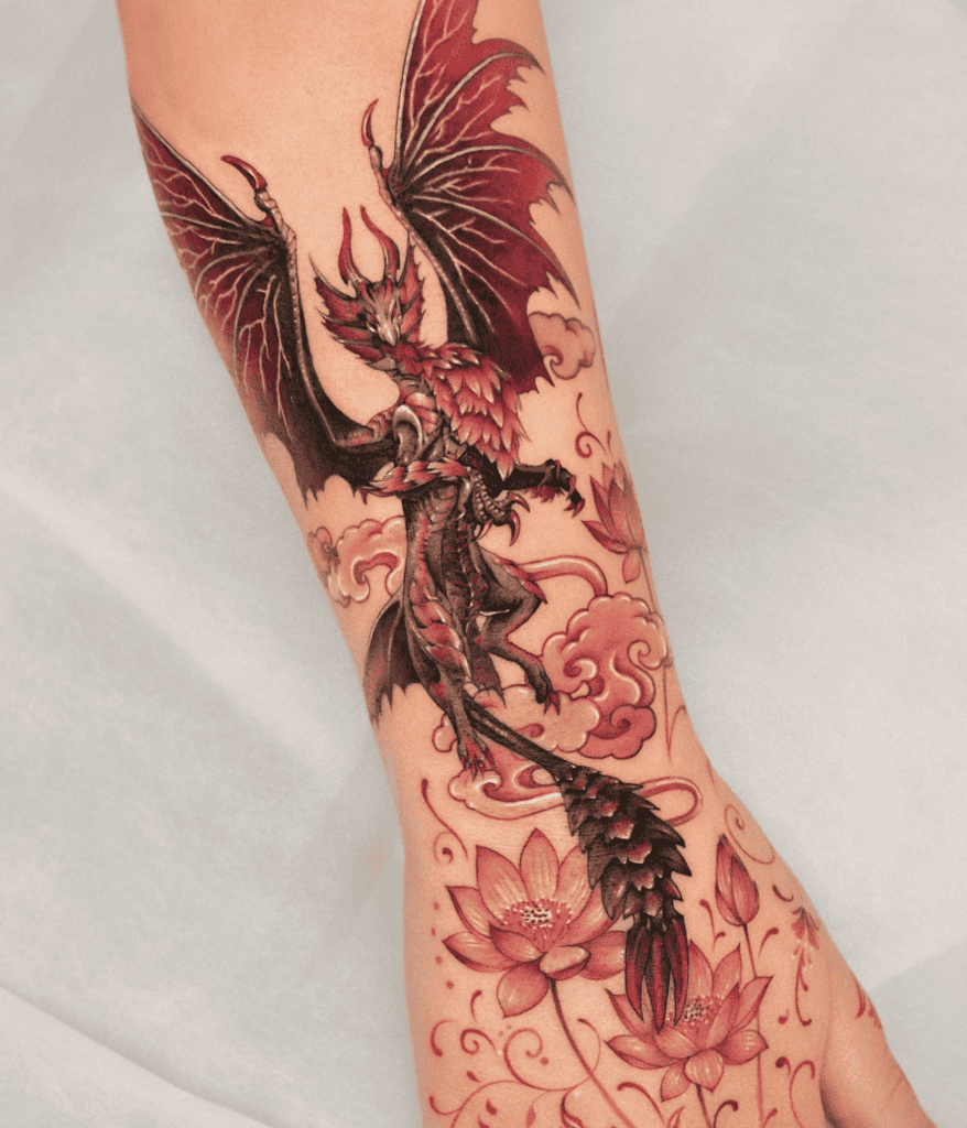 Monster Hunter Dragon Tattoo