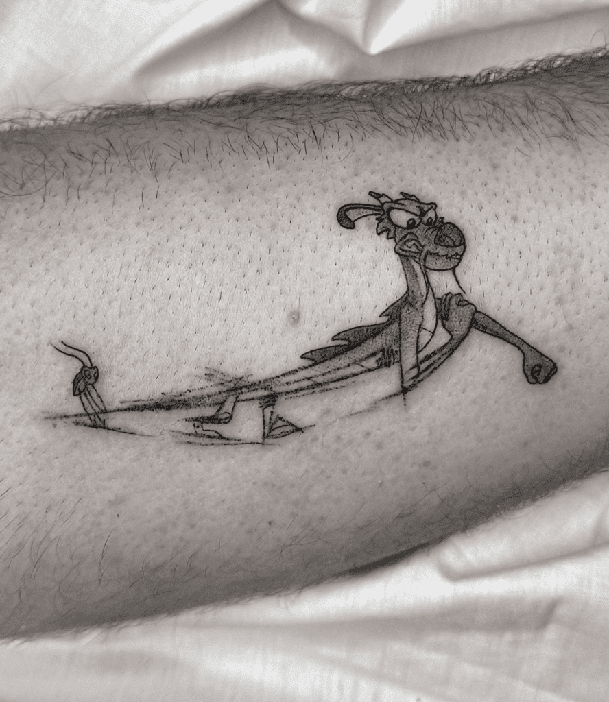 Mushu Dragon Tattoo
