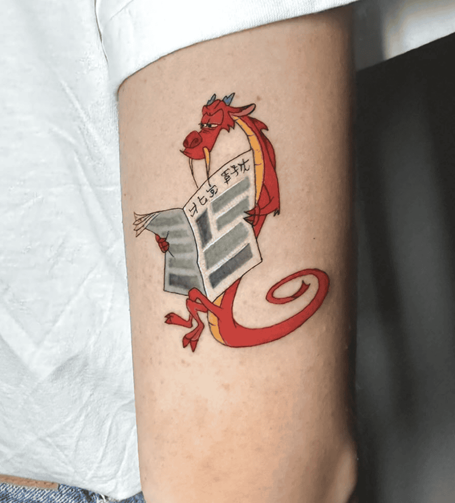 Mushu Read Dragon Tattoo