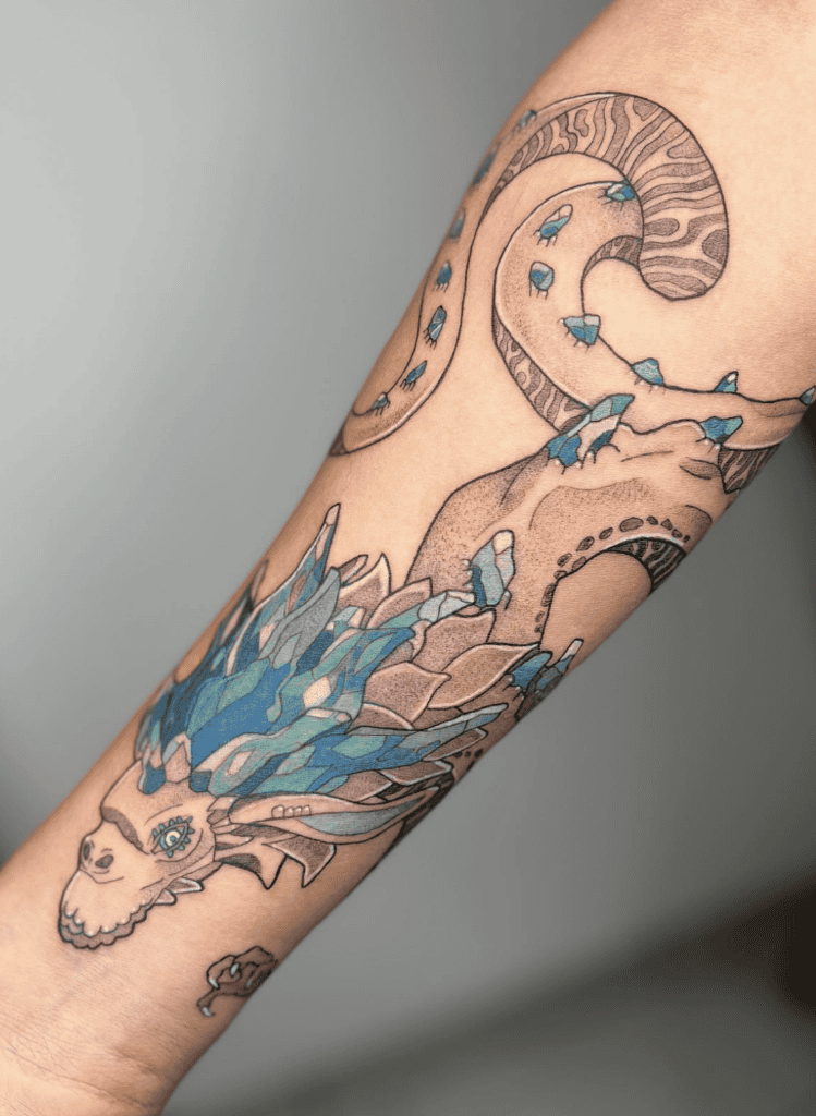 Naydra Ice Legend of Zelda Tattoo