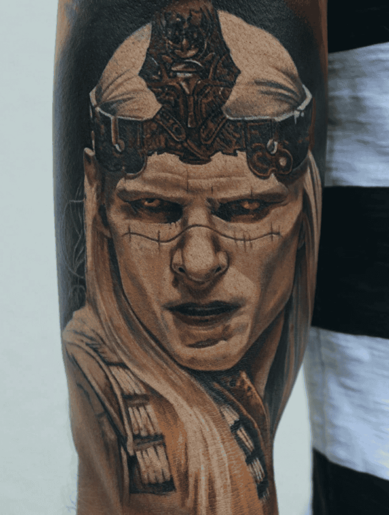 Nuada Hellboy Celtic Mythology Tattoo