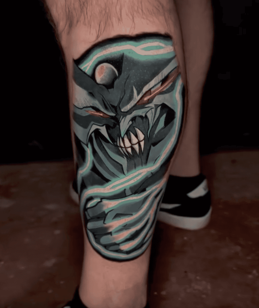 Obelisk the Tormentor Energy Yu-Gi-Oh! Tattoo