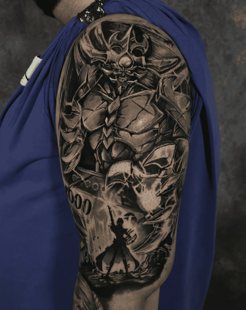 Obelisk the Tormentor Kaiba Yu-Gi-Oh! Tattoo