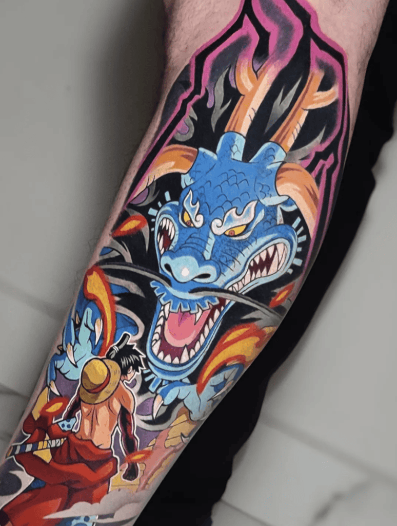 One Piece Kaido Dragon Tattoo