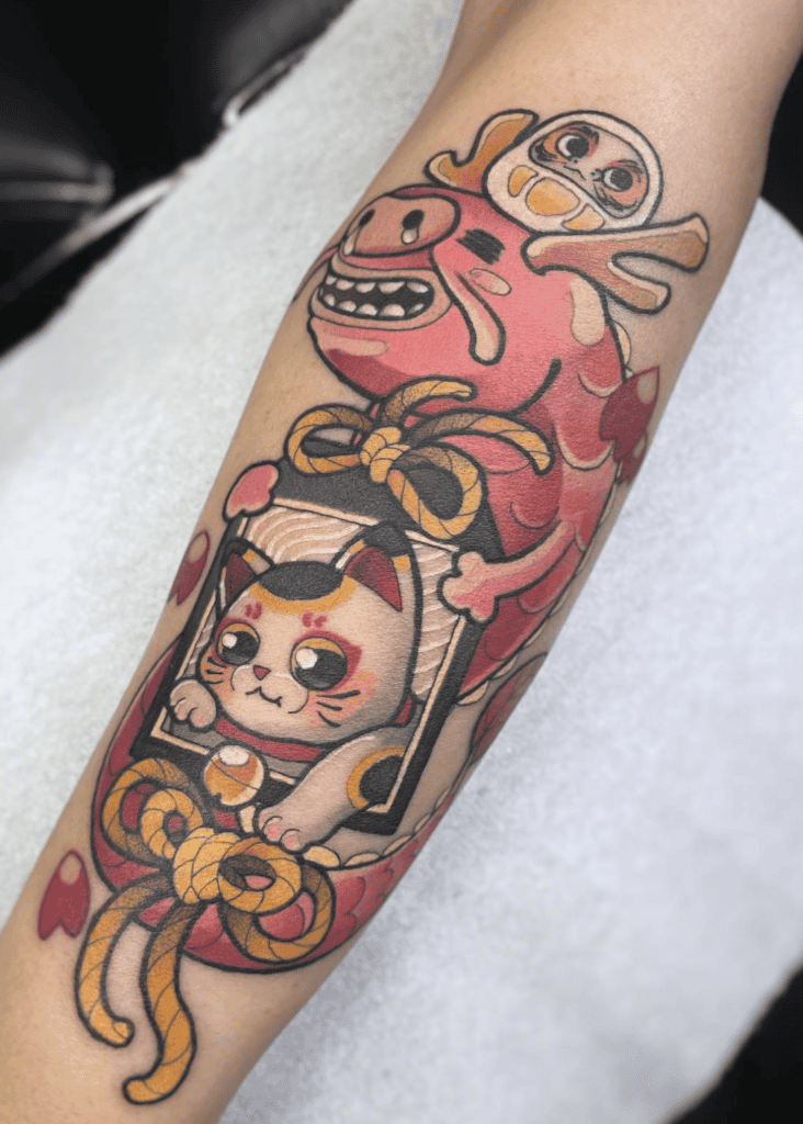 One Piece Ryonuke Dragon Tattoo