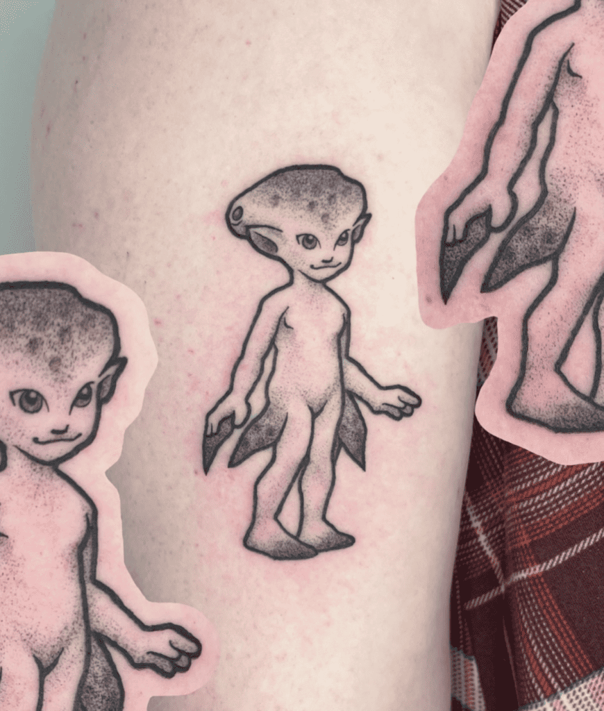 Princess Ruto Child Legend of Zelda Tattoo