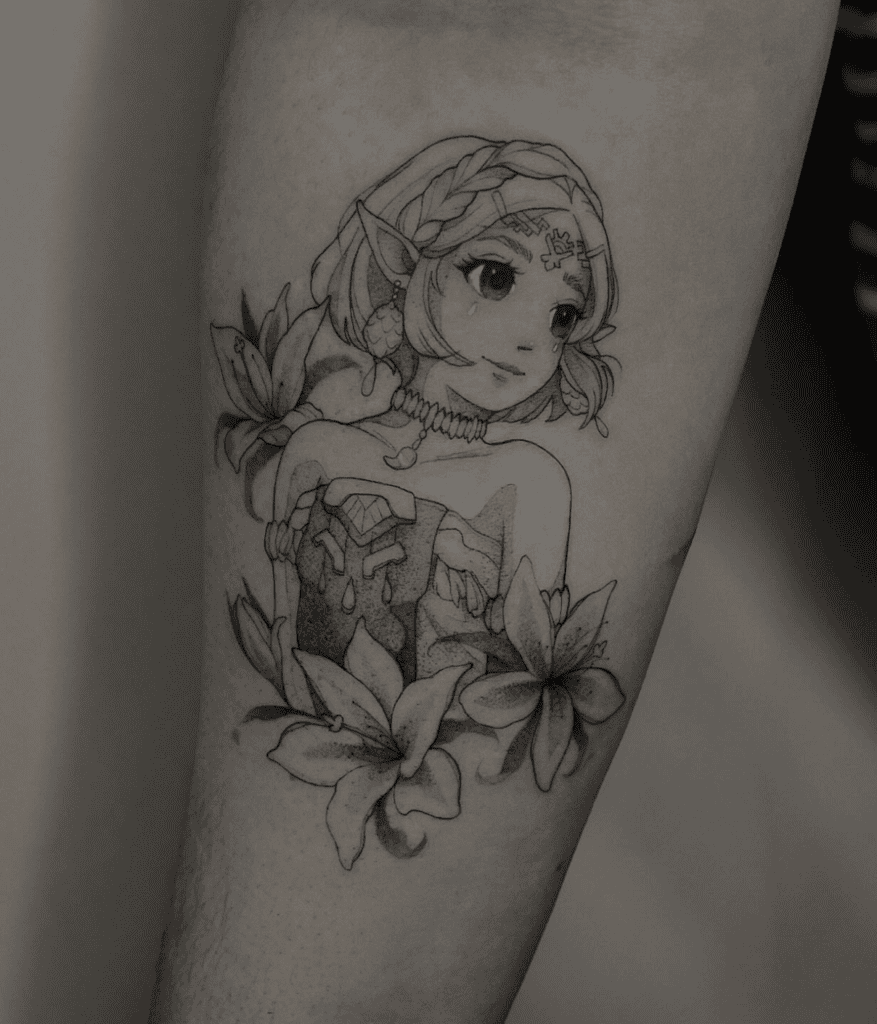 Princess Zelda Totk Legend of Zelda Tattoo
