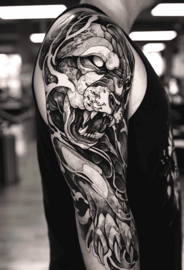 Puma Fierce Inca Mythology Tattoo