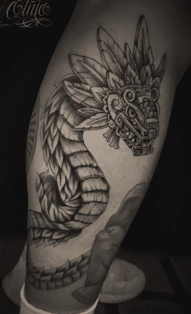 Quetzalcoatl God Aztec Mythology Tattoo