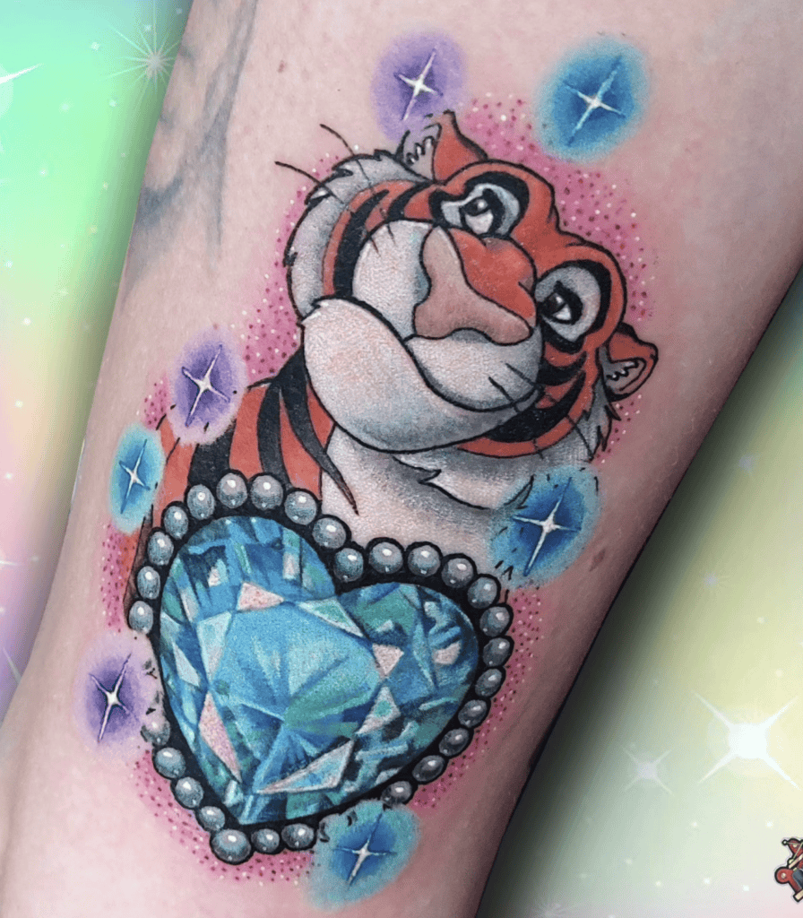 Rajah Gem Tiger Tattoo