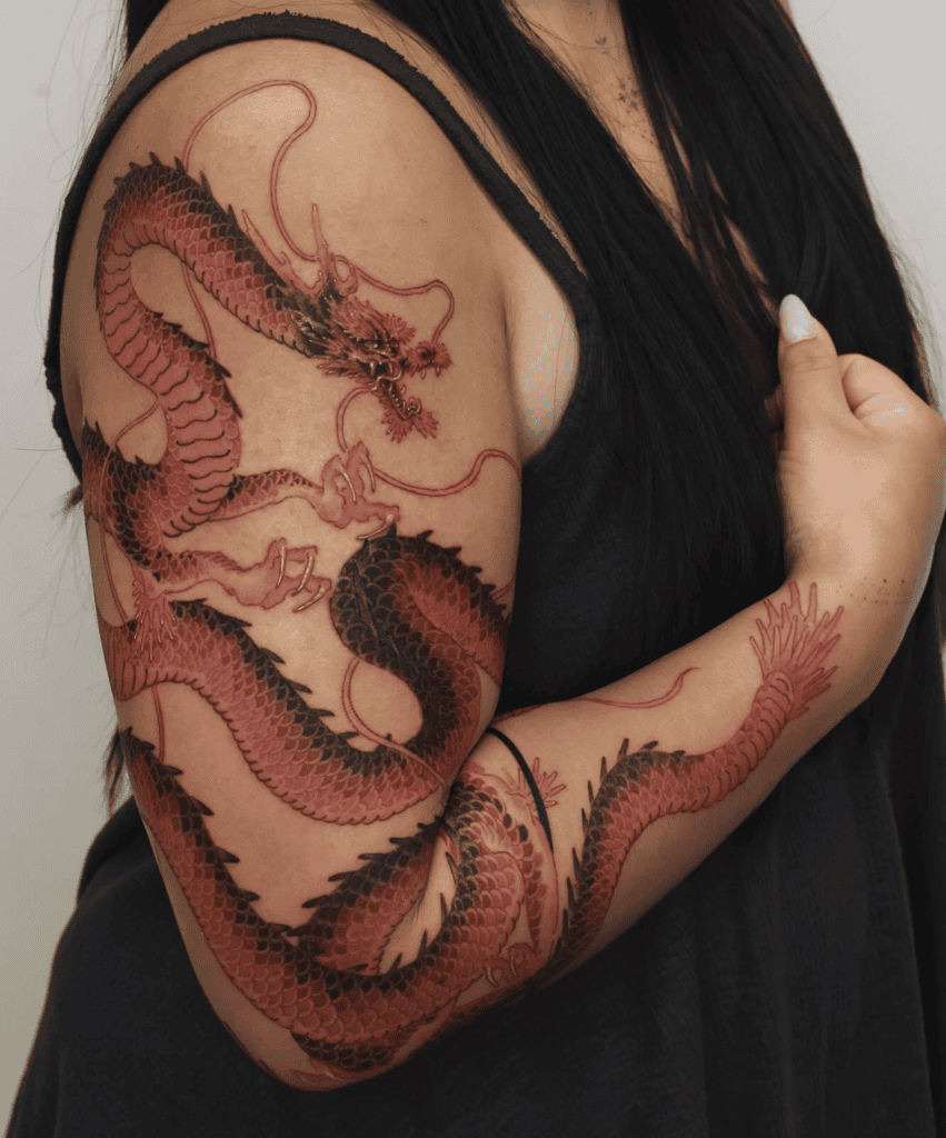 Red Dragon Tattoo