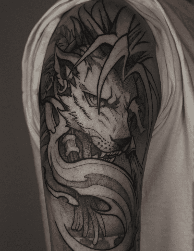 Red XII Alt Final Fantasy Tattoo