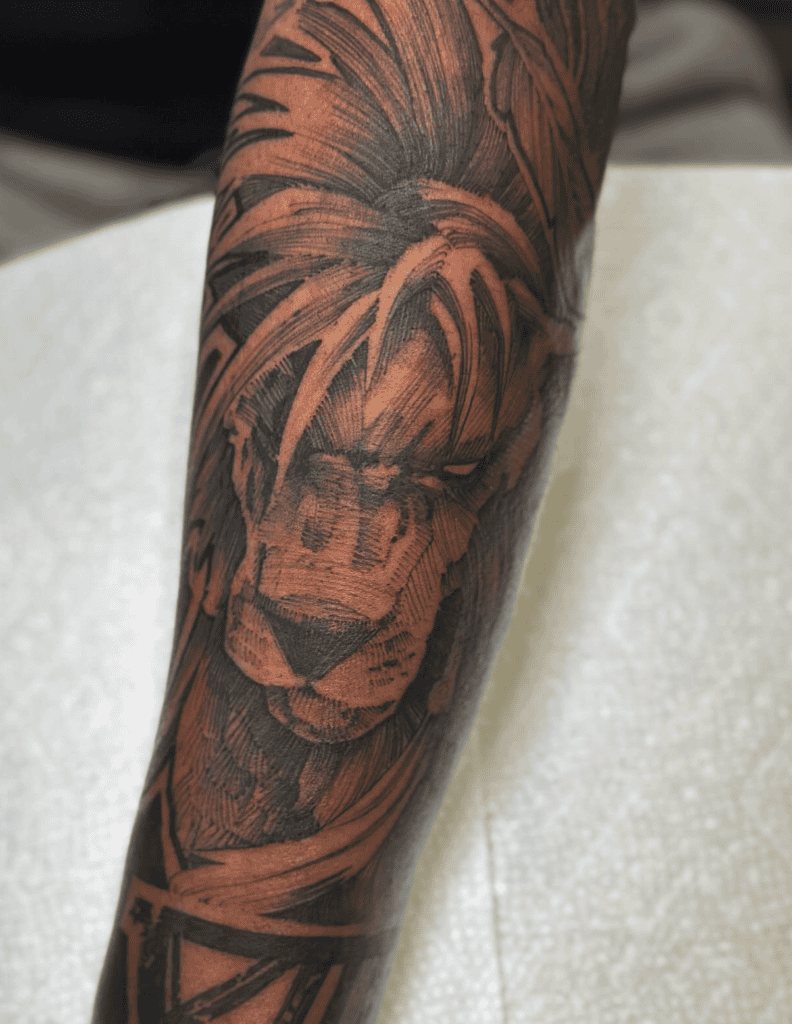 Red XII Final Fantasy Tattoo