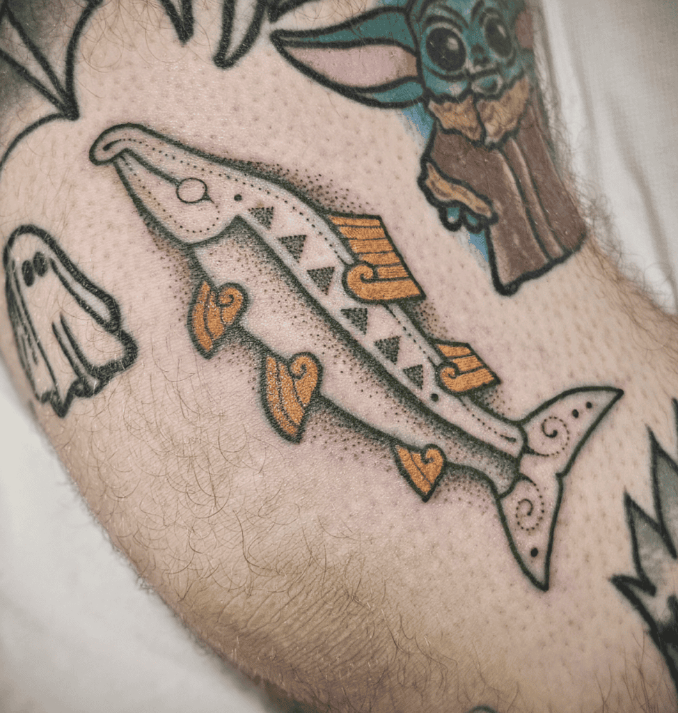 Salmon of Knowledge Knot Celtic Mythology Tattoo