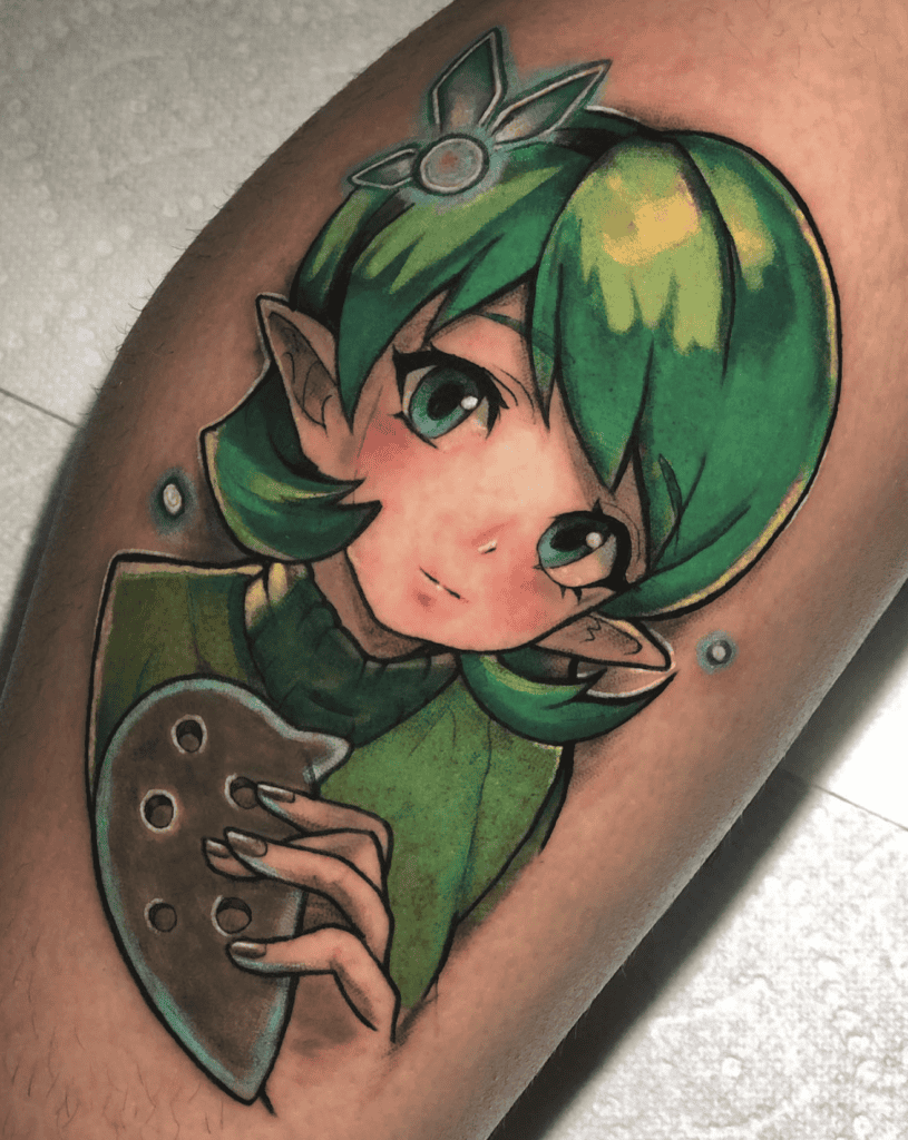 Saria Legend of Zelda Tattoo