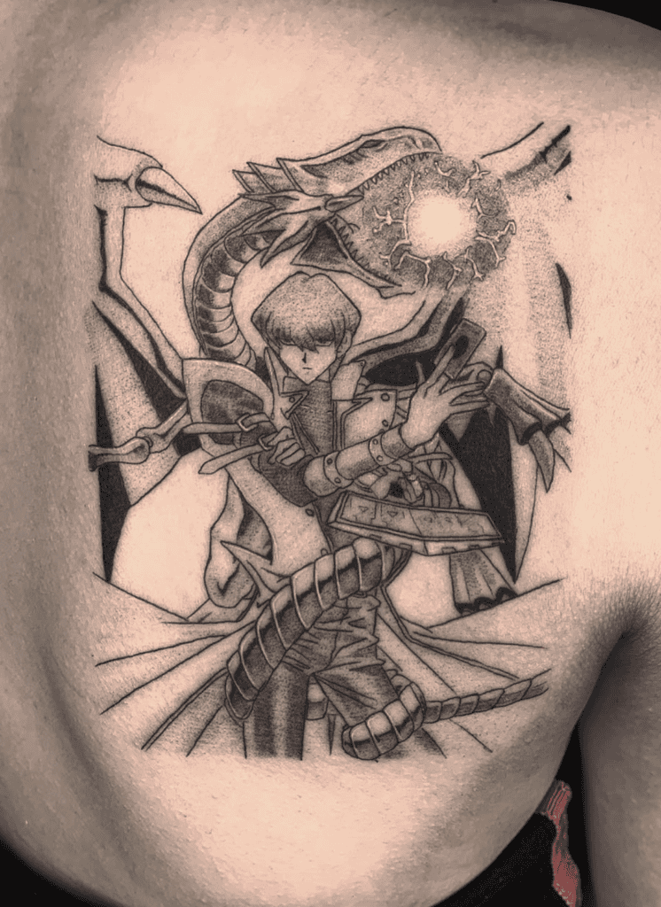 Seto Kaiba Frame Yu-Gi-Oh! Tattoo