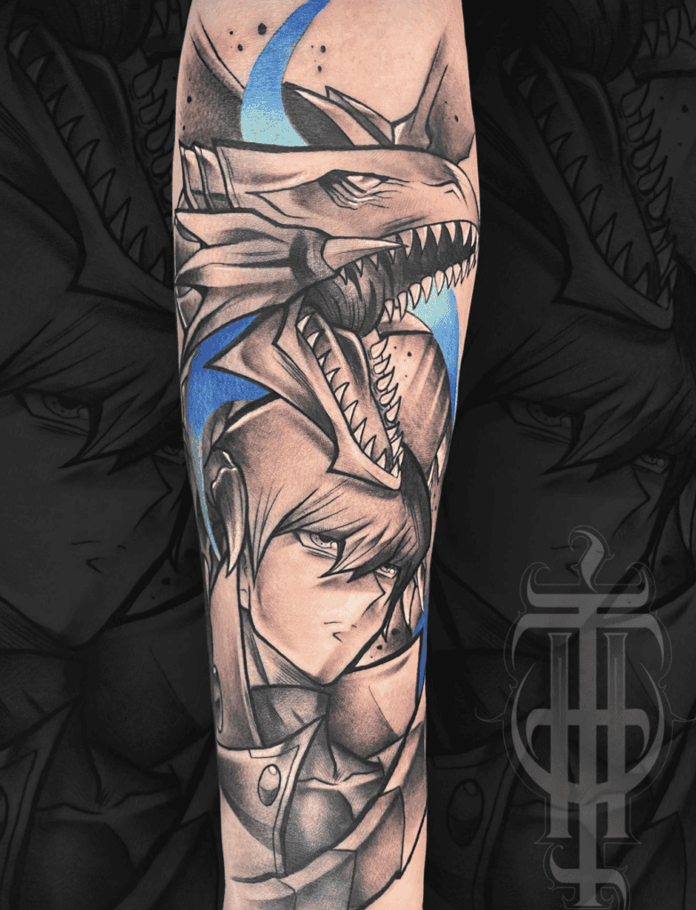 Seto Kaiba Yu-Gi-Oh! Tattoo
