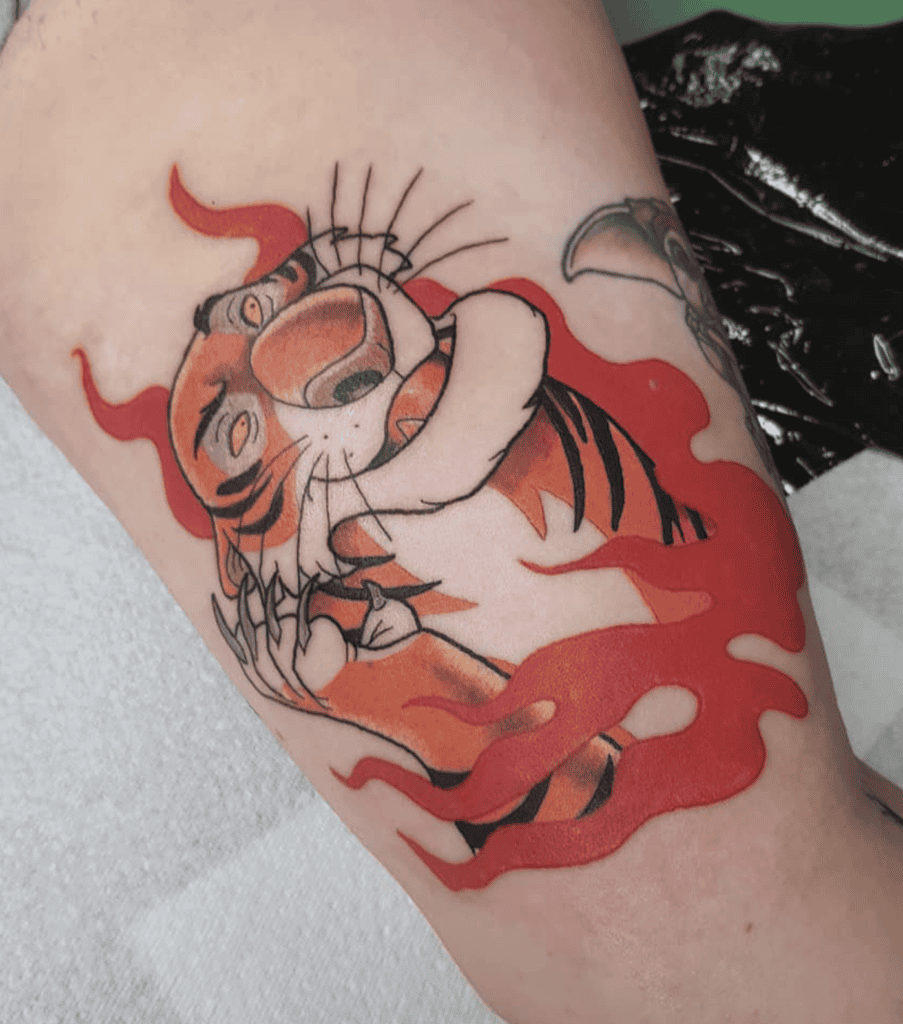 Shere Khan Tiger Tattoo