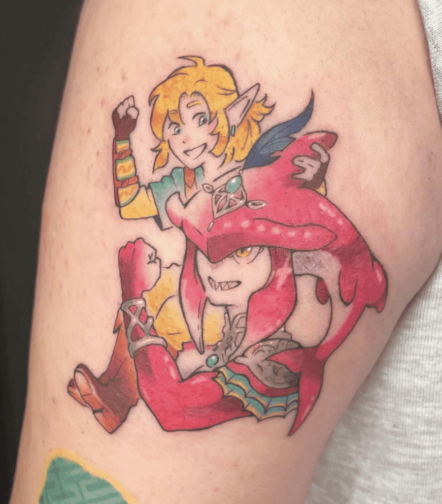Sidon Legend of Zelda Tattoo