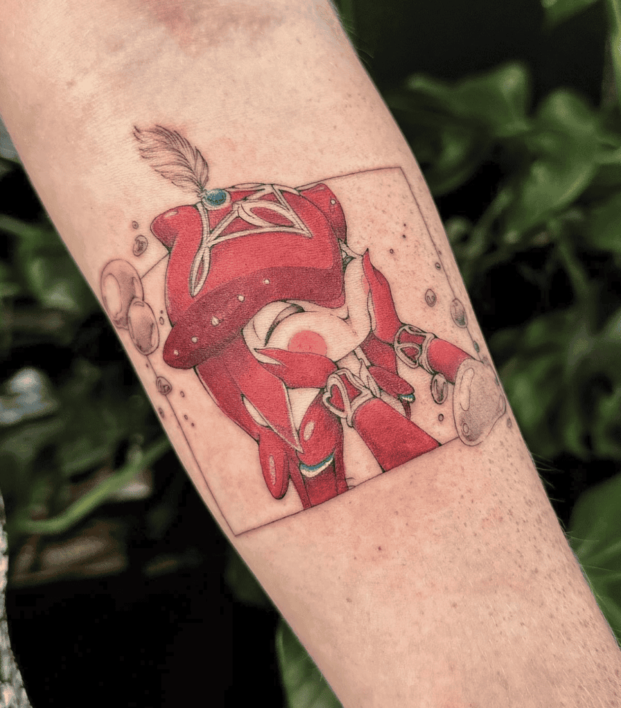 Sidon Young Legend of Zelda Tattoo