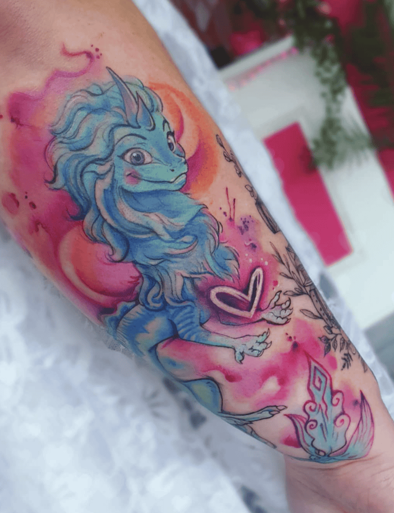 Sisu Love Dragon Tattoo