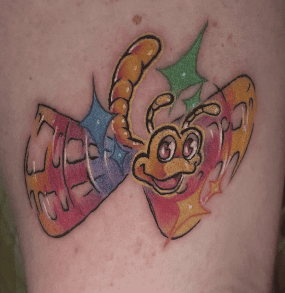 Sparx Flap Spyro Tattoo