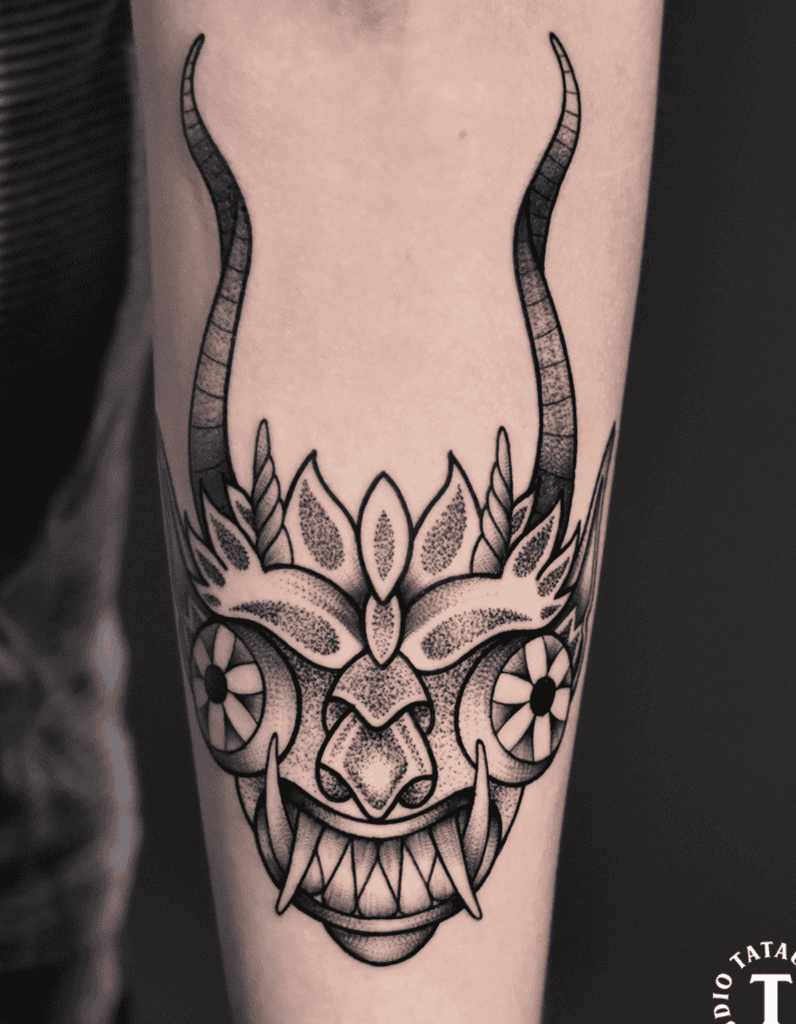 Supay Diety Inca Mythology Tattoo