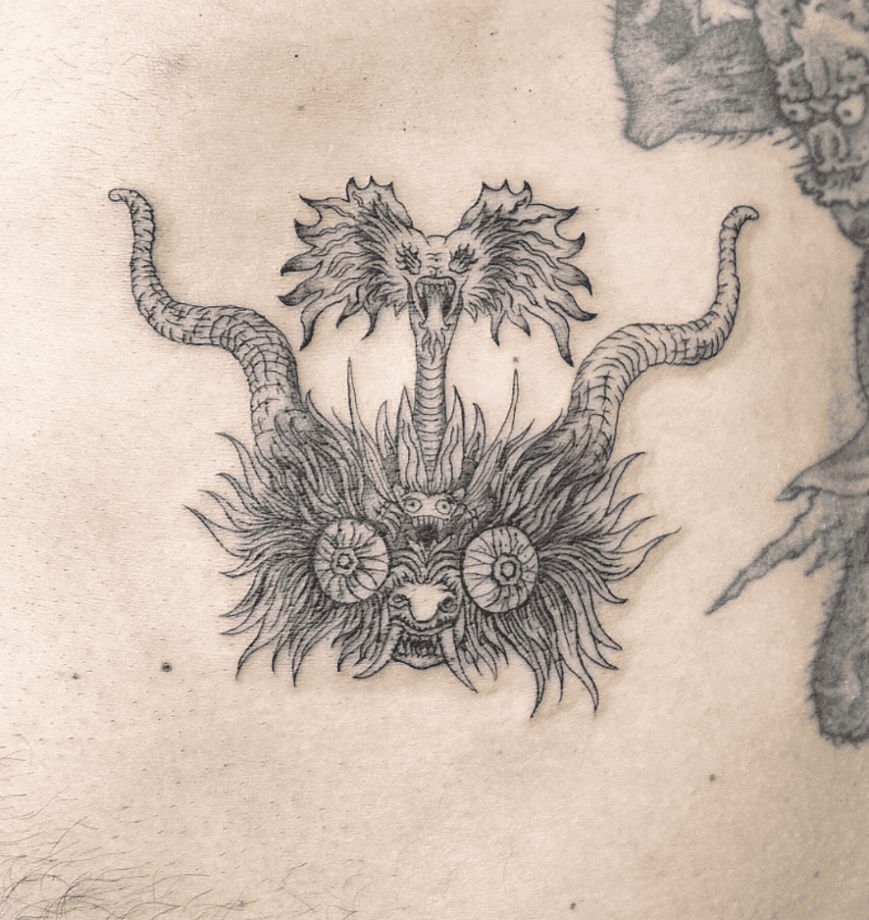 Supay Inca Mythology Tattoo