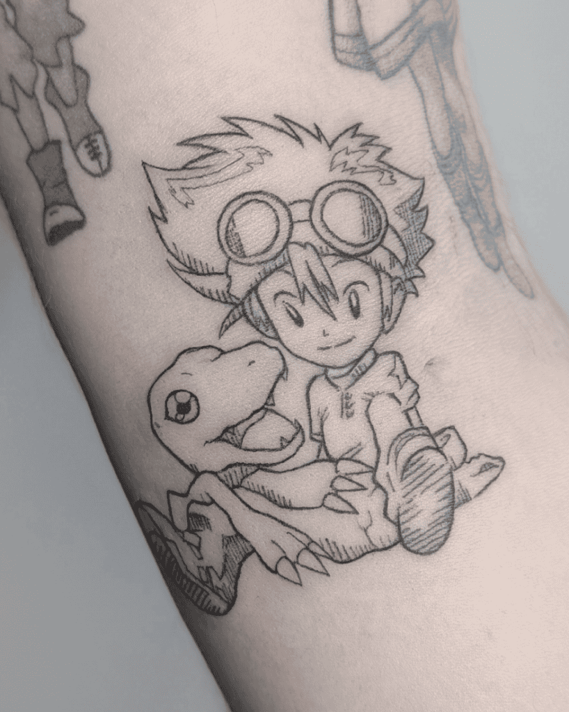 Tai Digimon Tattoo