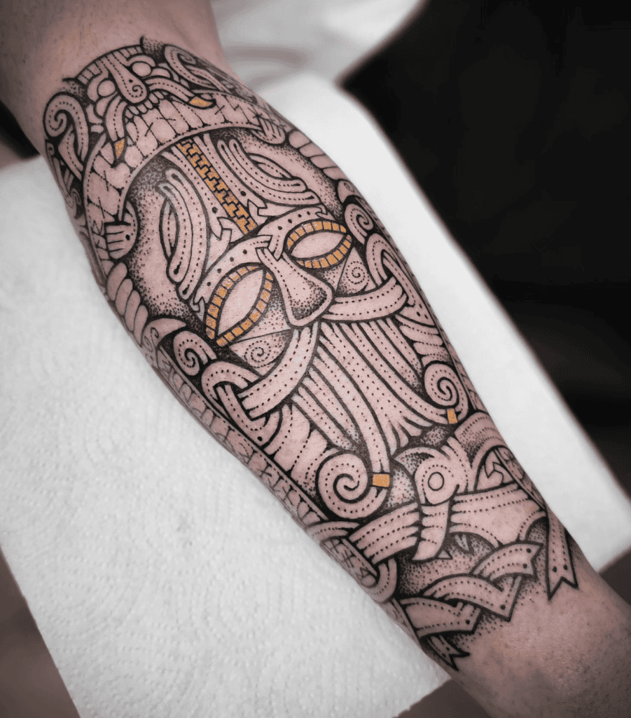 The Dagda Knots Celtic Mythology Tattoo