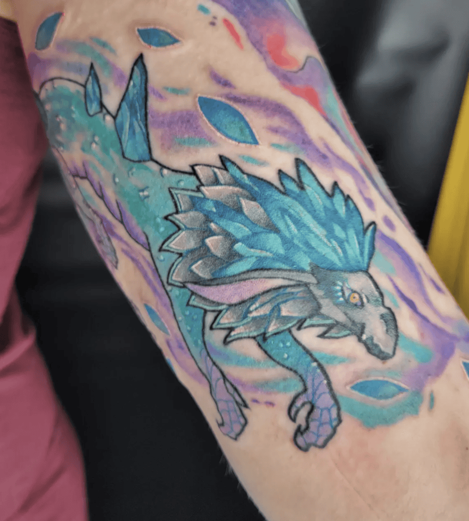 The Legend of Zelda Naydra Dragon Tattoo