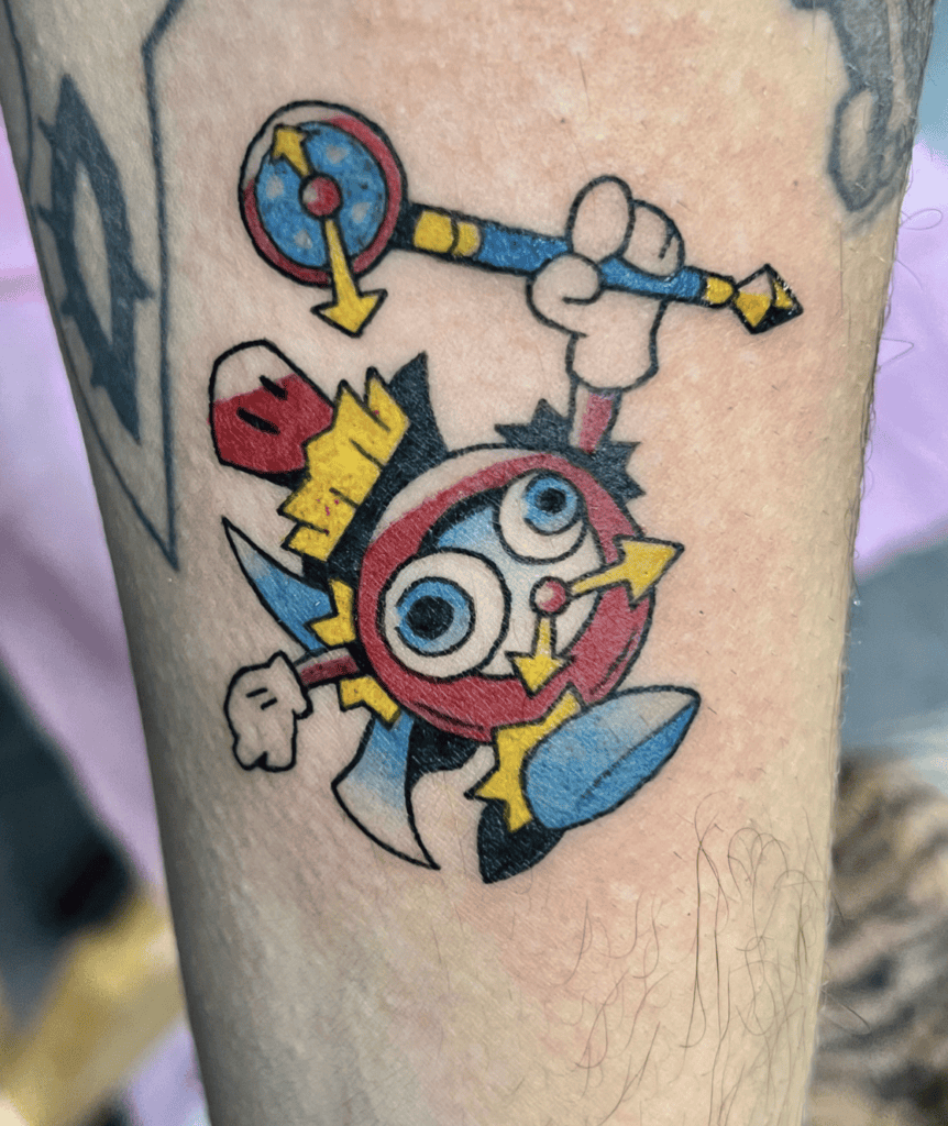 Time Wizard Cute Yu-Gi-Oh! Tattoo