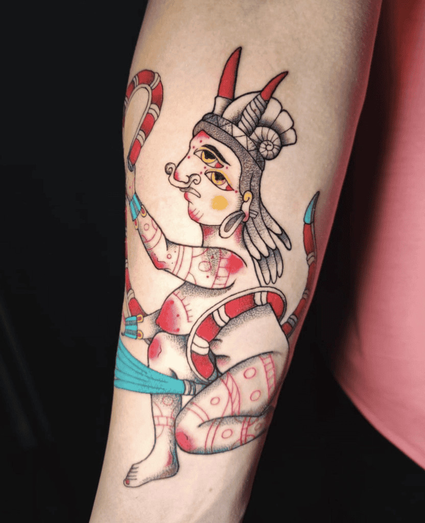 Tlazolteotl Aztec Mythology Tattoo