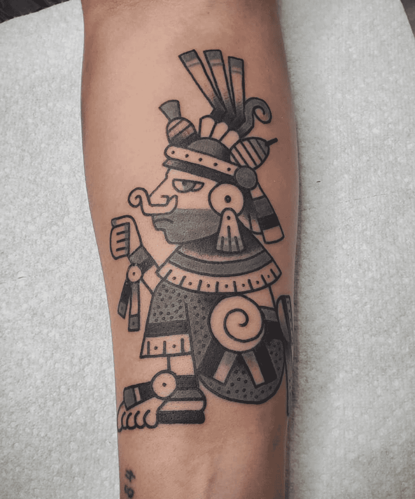 Tlazolteotl Simple Aztec Mythology Tattoo