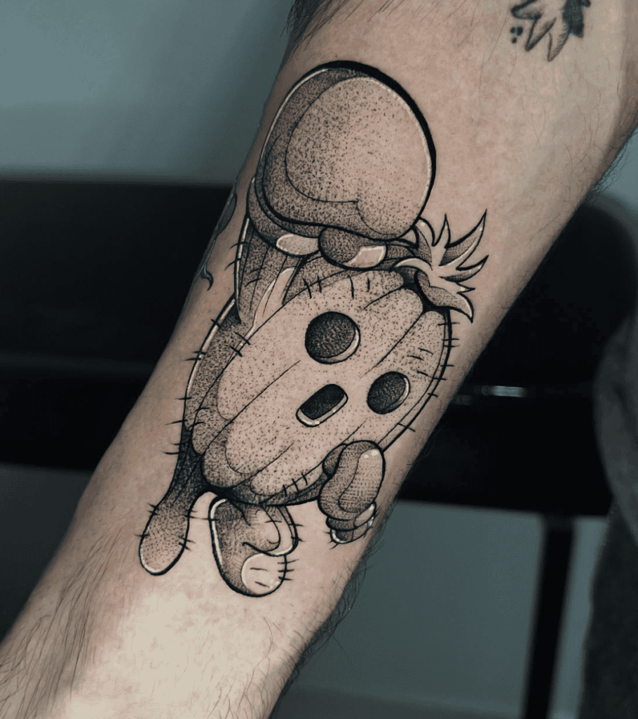 Togemon Jump Digimon Tattoo