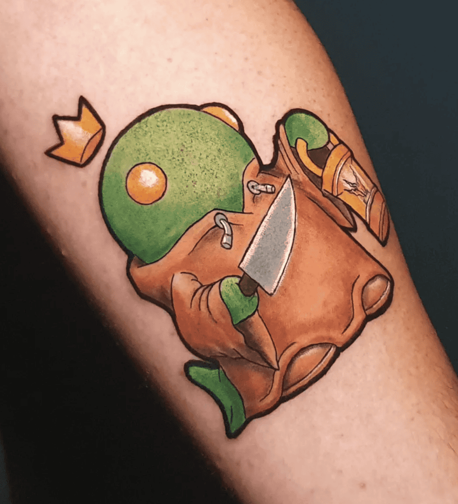 Tonberry Crown Final Fantasy Tattoo