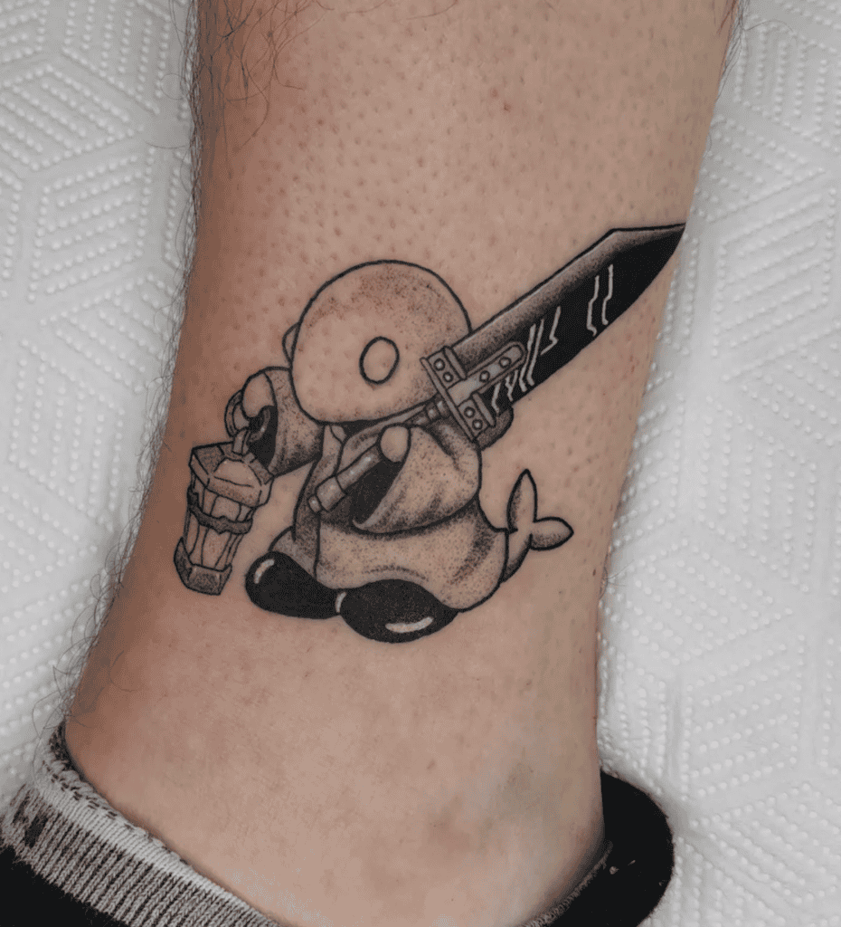 Tonberry Sword Final Fantasy Tattoo