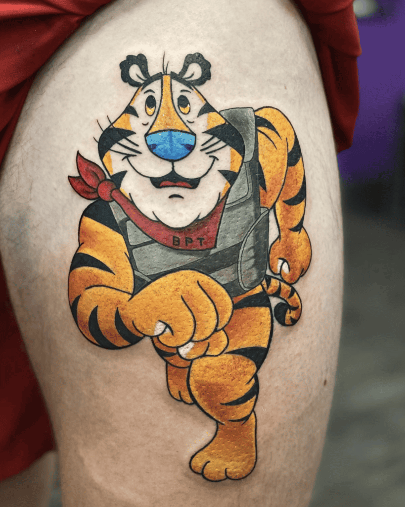 Tony the Tiger Tattoo