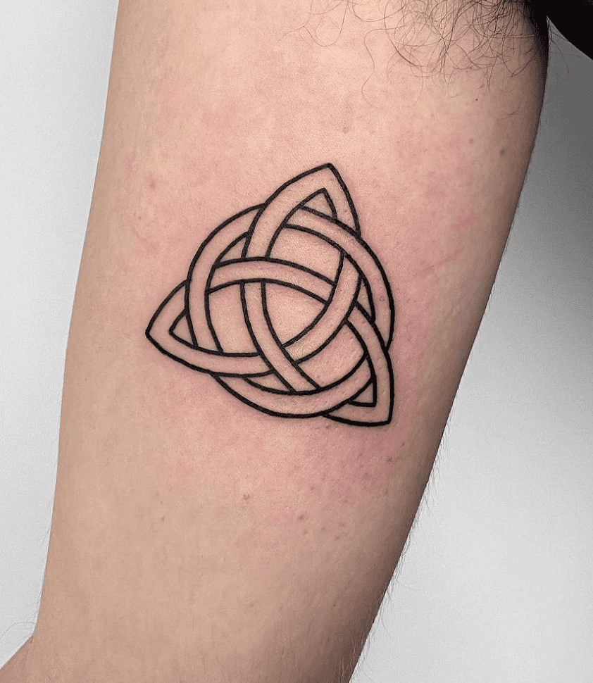 Triquetra Celtic Mythology Tattoo
