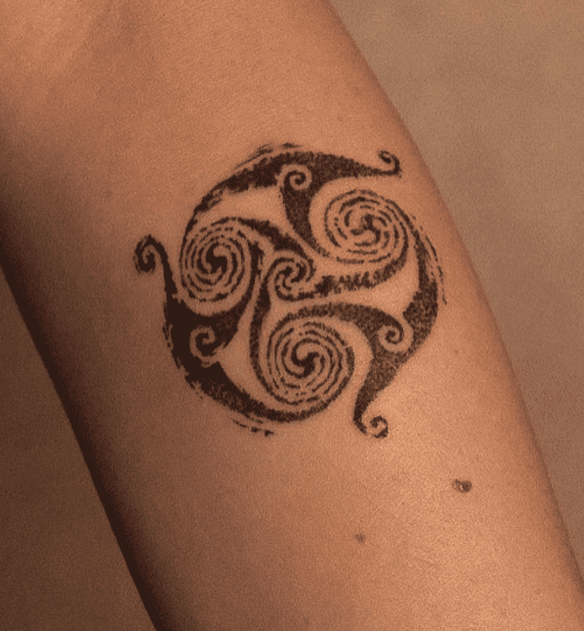 Triskele Alt Celtic Mythology Tattoo